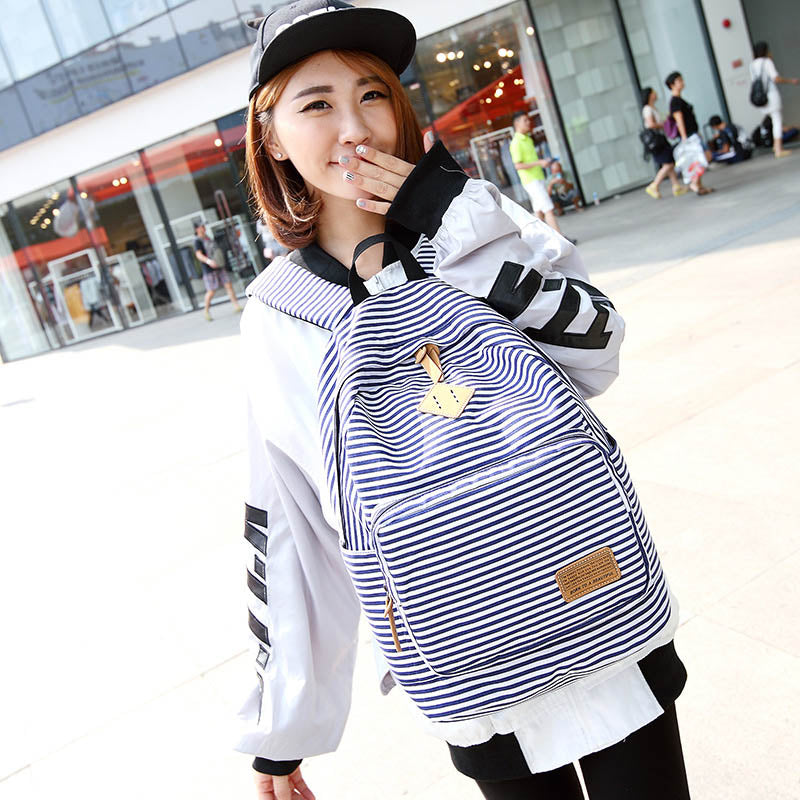 Feminine Canvas Backpack