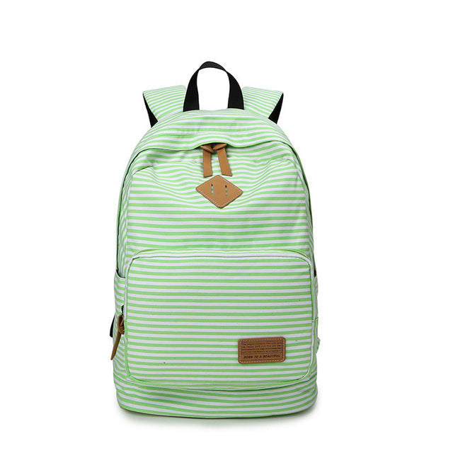 Feminine Canvas Backpack