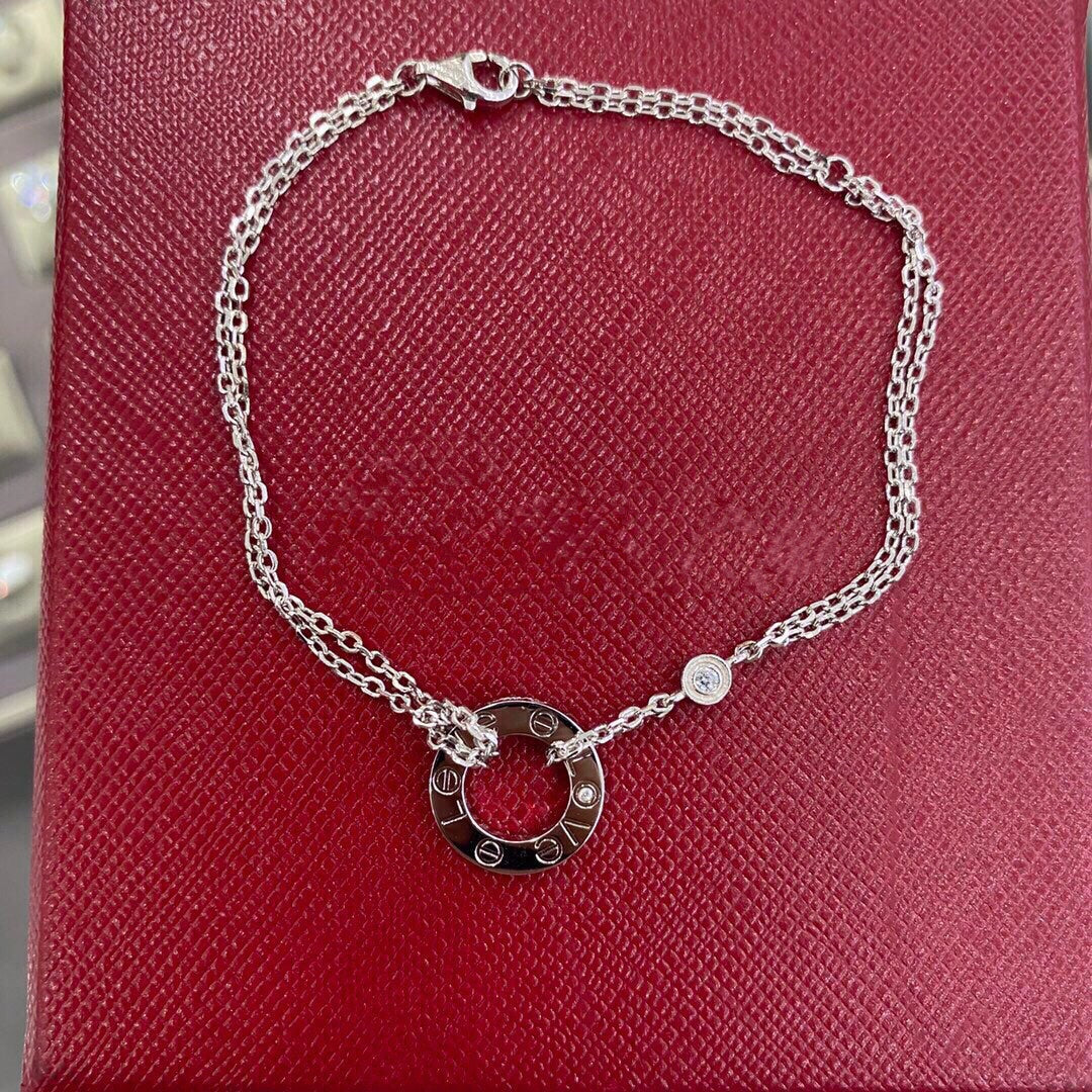 [Lucky Star]LOVE BRACELET 2 DIAMOND