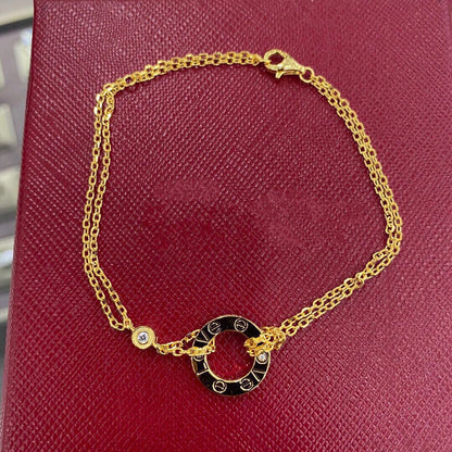 [Lucky Star]LOVE BRACELET 2 DIAMOND