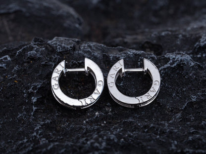 [Lucky Star]ZERO 1 MINI SILVER DIAMOND EARRINGS