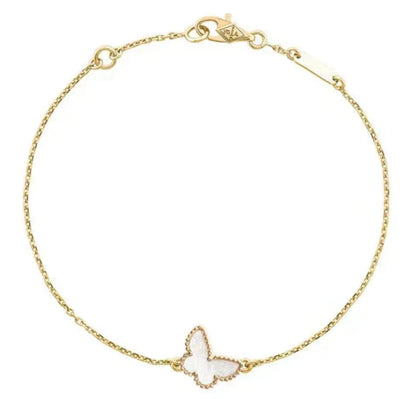 [Lucky Star]BUTTERFLY MOTHER OF PEARL BUTTERFLY BRACELET