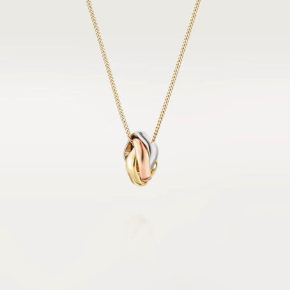 [Lucky Star]TRINITY NECKLACE GOLD SMALL MODEL