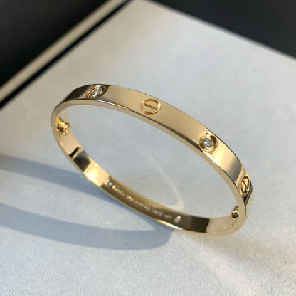 [Lucky Star]LOVE BRACELET 6.1MM 4 DIAMONDS