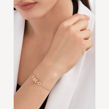[Lucky Star]ZERO 1 SOFT PINK GOLD BRACELET