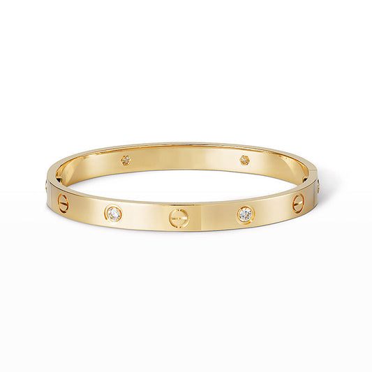 [Lucky Star]LOVE BRACELET 6.1MM 4 DIAMONDS
