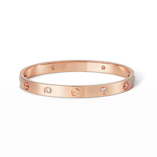 [Lucky Star]LOVE BRACELET 6.1MM 4 DIAMONDS