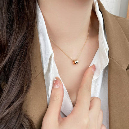 [Lucky Star]BEE MINI PEDANT DIAMOND NECKLACE