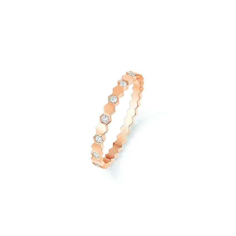 [Lucky Star]BEE LOVE RING PINK GOLD DIAMOND