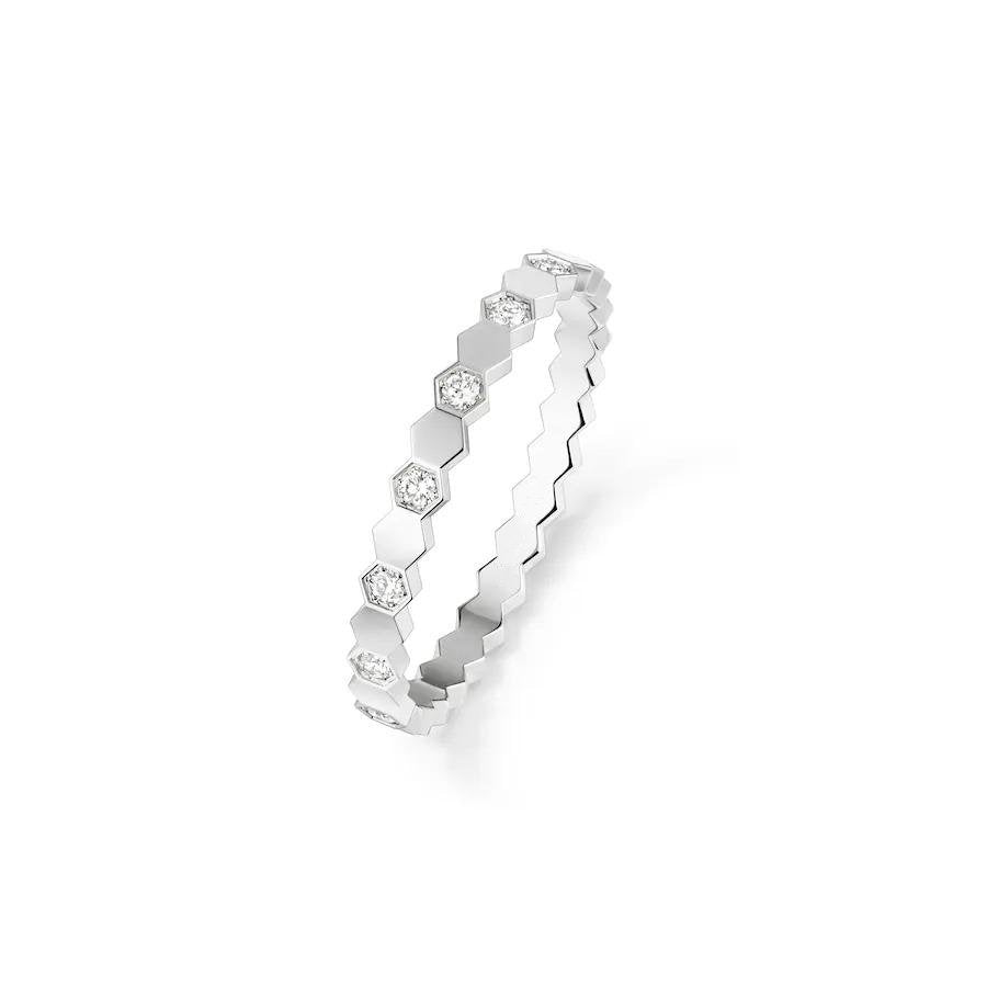 [Lucky Star]BEE LOVE RING SILVER DIAMOND