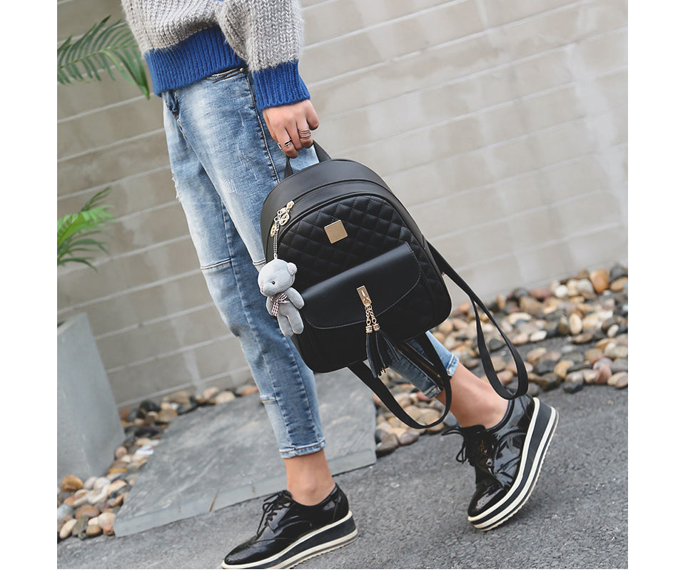Bear Backpack For Girls (3 Pcs)